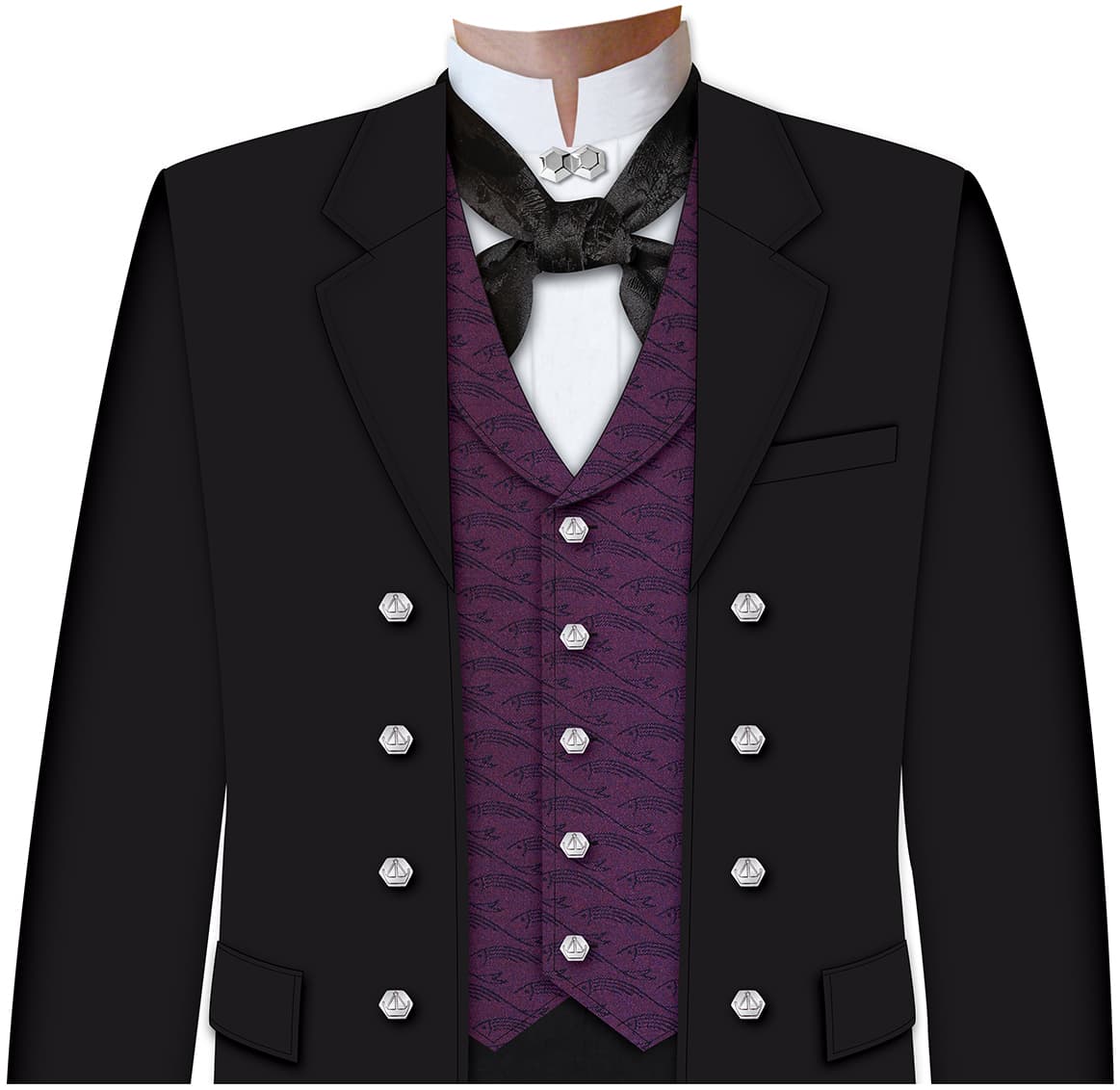 Hvalerdrakt_mann-LillaSvart-vest_detalj.jpg