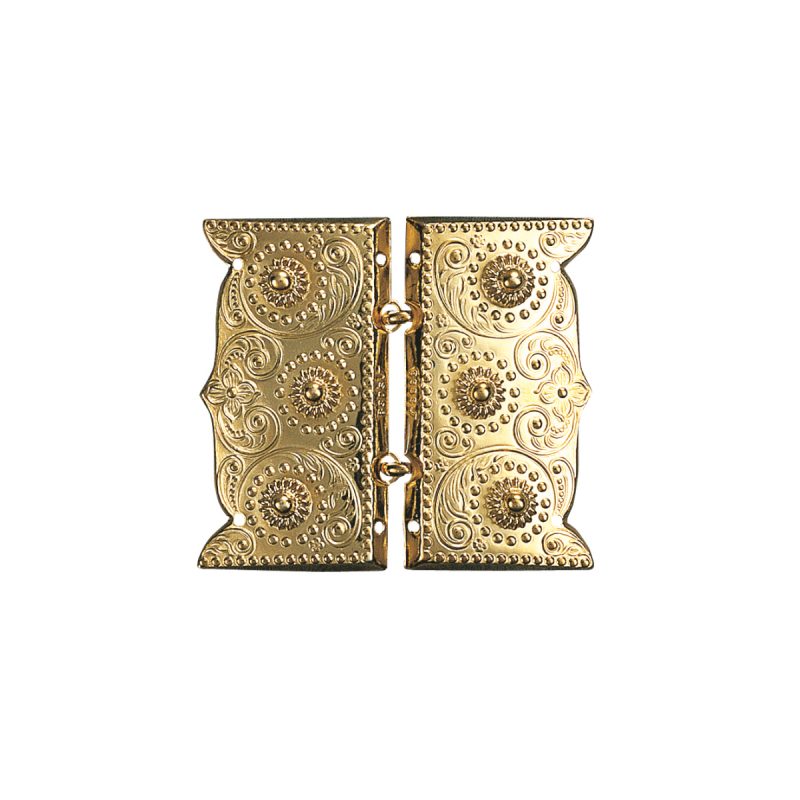 024606 - Beltespenne med syhol, forgylt