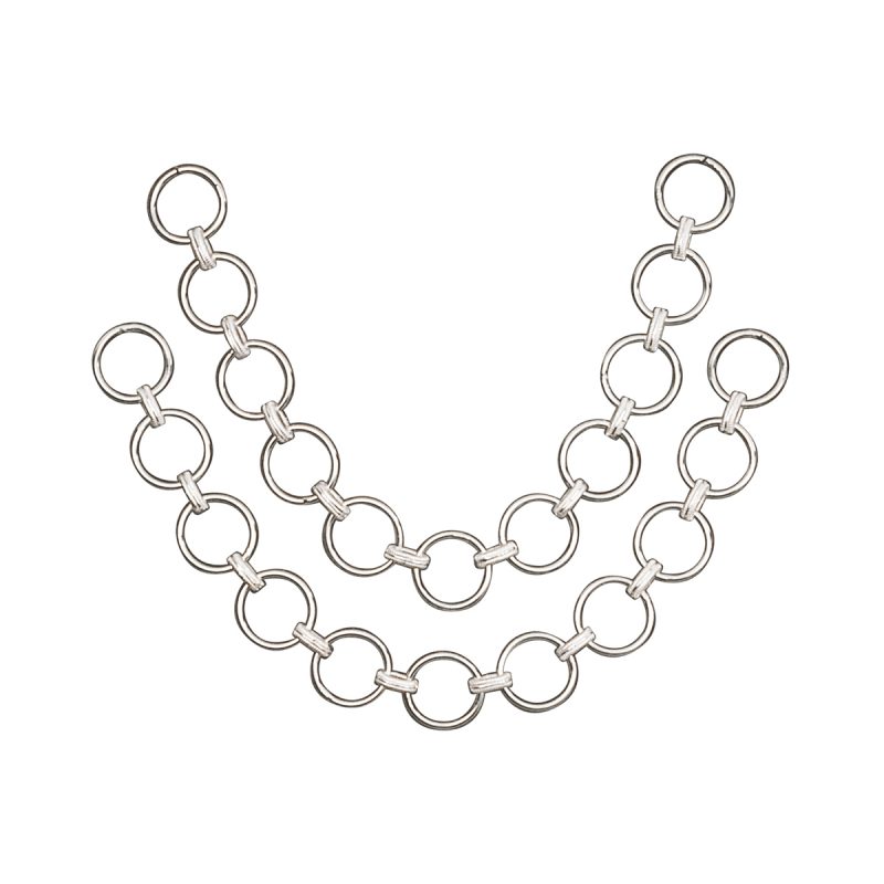 304400 - Maljeband Vest Agder 11 ringar, kvit