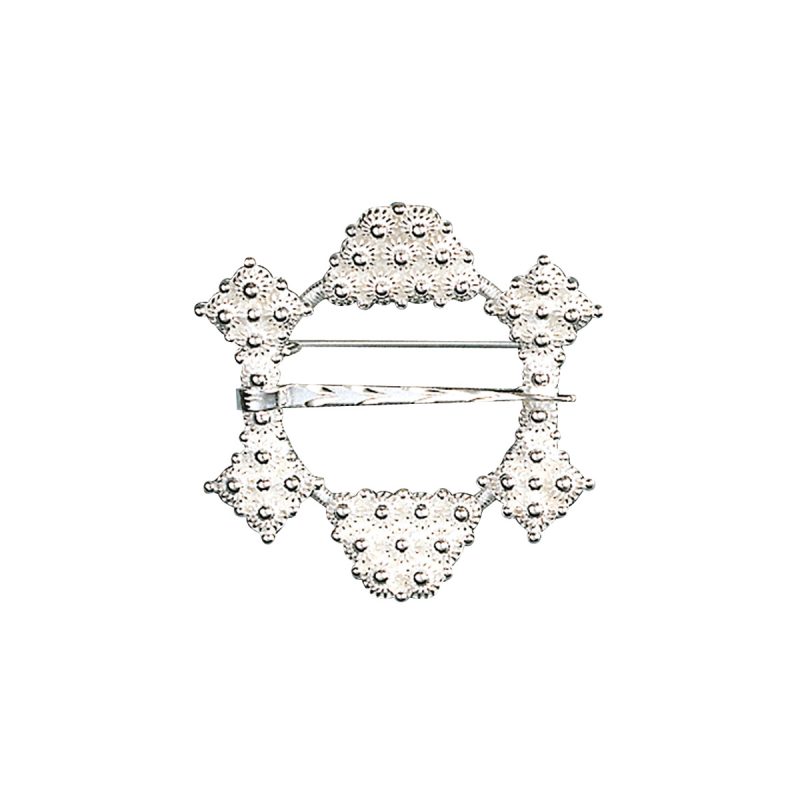 446400 - Halsring, kvit