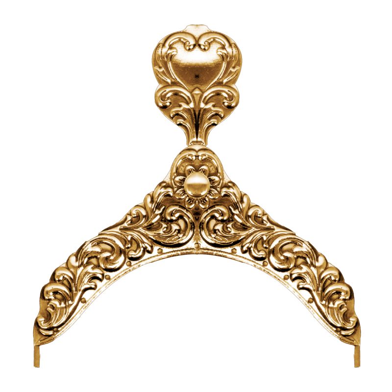 541700 - Veskelås Telemark gjennombrutt forsølva, gamalforgylt