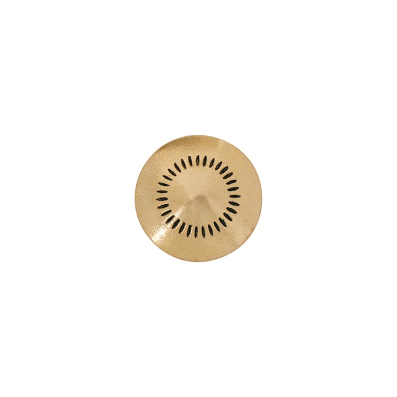 664800 - Knapp 20 mm, messing