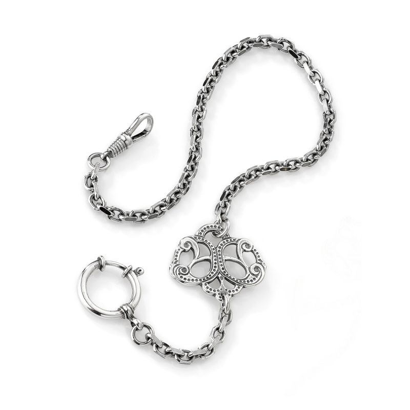 ESP 290 - Klokkekjede, oksidert sølv