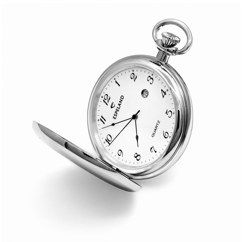 ESP 288 - Romerike, lommeur i stål