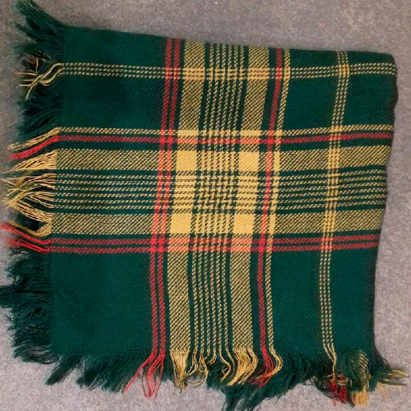 VEV - Bunadsjal til Romeriksbunad, grøn