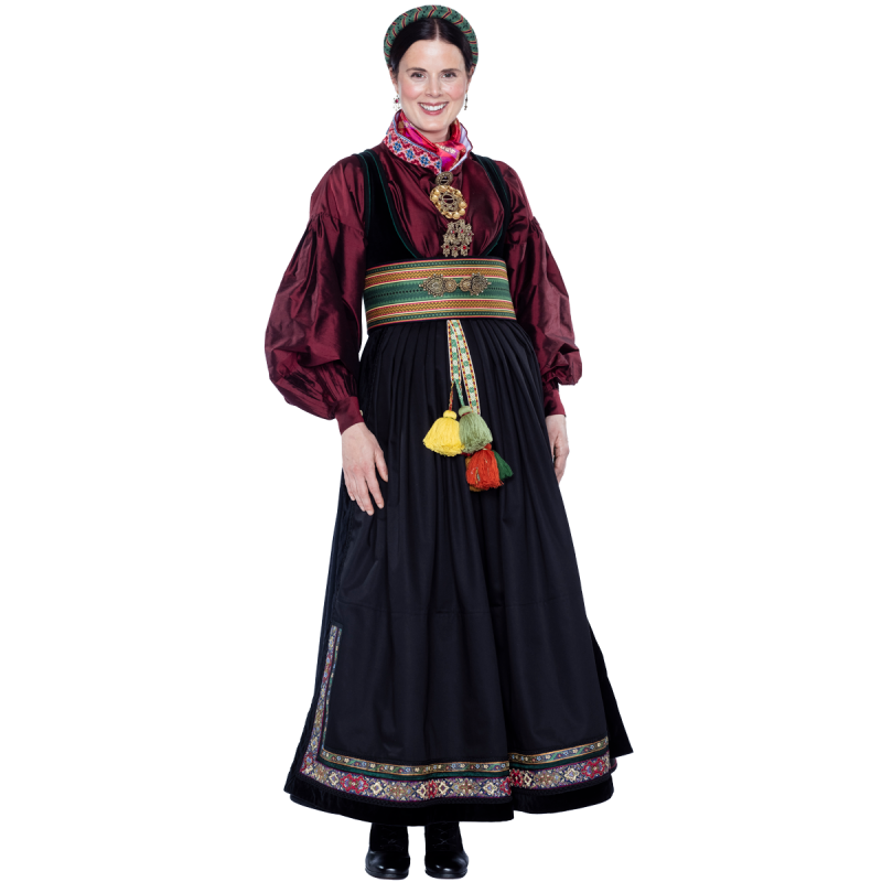 Aust-Telemark - Beltestakk A82 med liv i svart fløyel