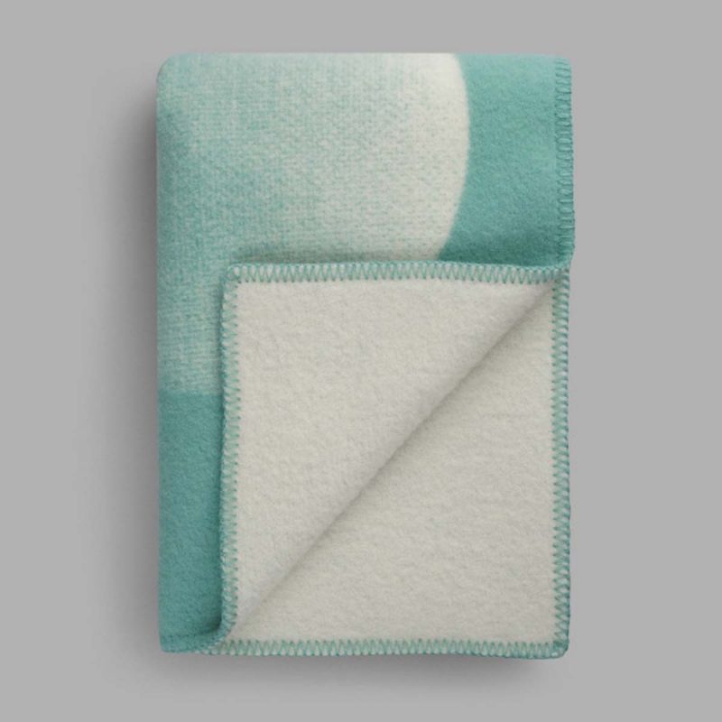 Røros Tweed - MOON Tranquille Green Pledd